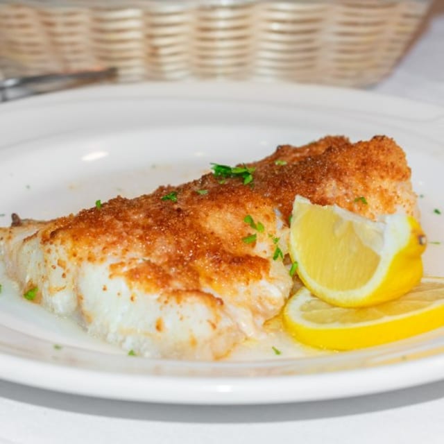 Baked Haddock.