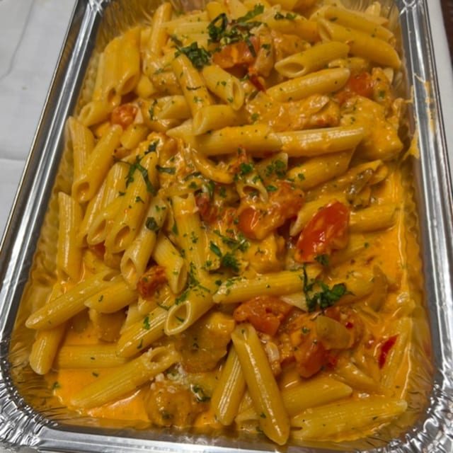 Family Pollo Alla Vodka.
