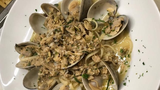 Pasta Vongole.