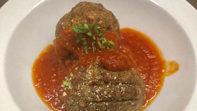 Homemade Meatballs.