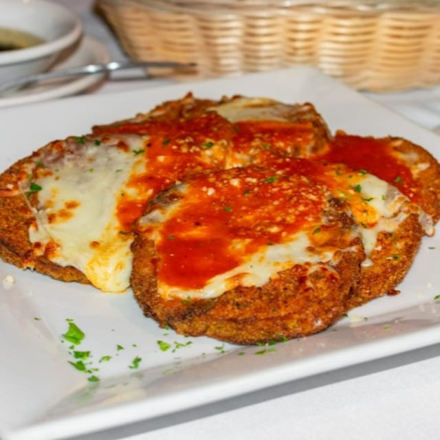 Eggplant Parmigiana.