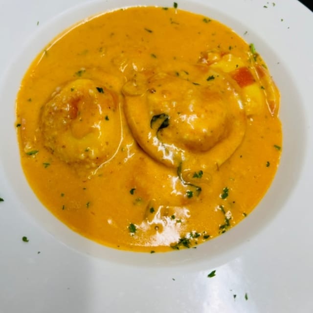 Lobster Ravioli.
